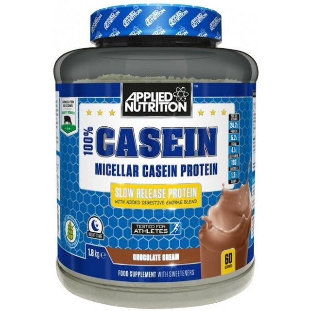 100% Casein Protein, Vanilla - 1800 grams