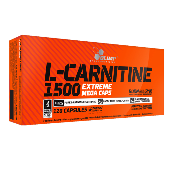 Brûleur de graisses L-carnitine | L-CARNITINE 1500 | 120 capsules