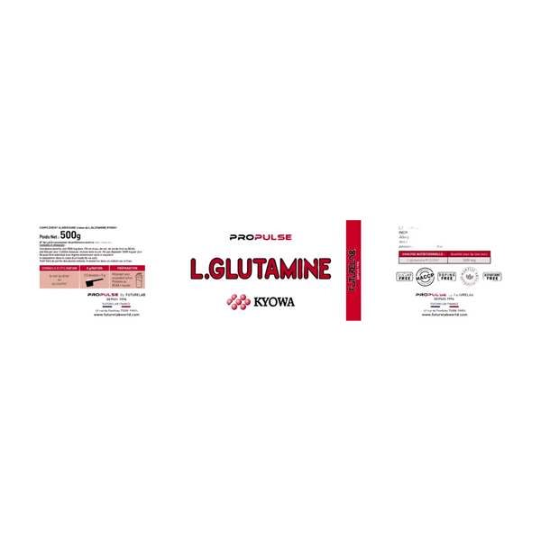 L.GLUTAMINE 500g KYOWA ® | Sans arôme