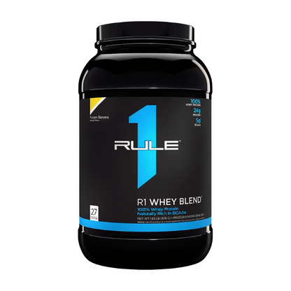 Whey Protéine, R1 Whey Blend, Frozen Banana ( Glacé de Banane ) - 878 grammes