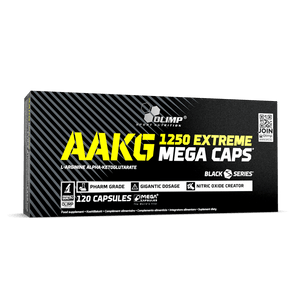 Arginine | AAKG 1250 EXTREME MEGA CAPS | 120 capsules