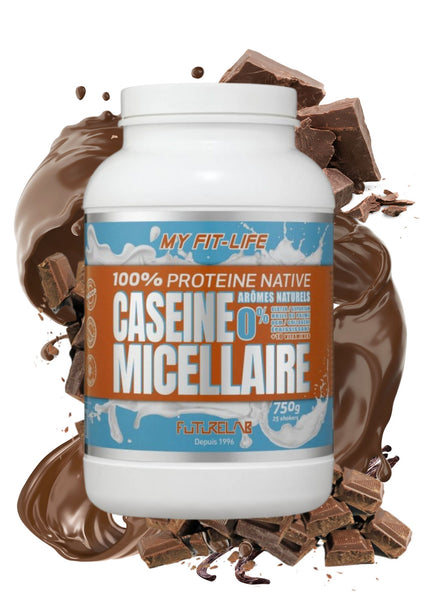 Protéine à digestion lente | CASEINE MICELLAIRE 750G | Chocolat