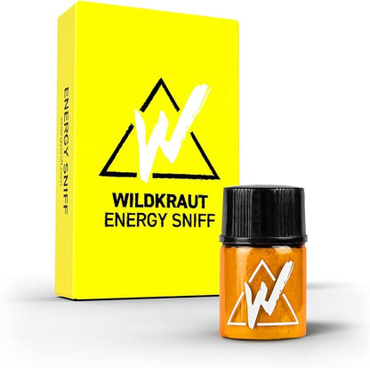 Poudre Energisante à Sniffer | WILDKRAUT ENERGY SNIFF | Booster Nouvelle Génération | 20 doses