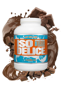 Isolate de Whey Protéine | ISO DELICE 2KG | 66 doses | Chocolat Belge