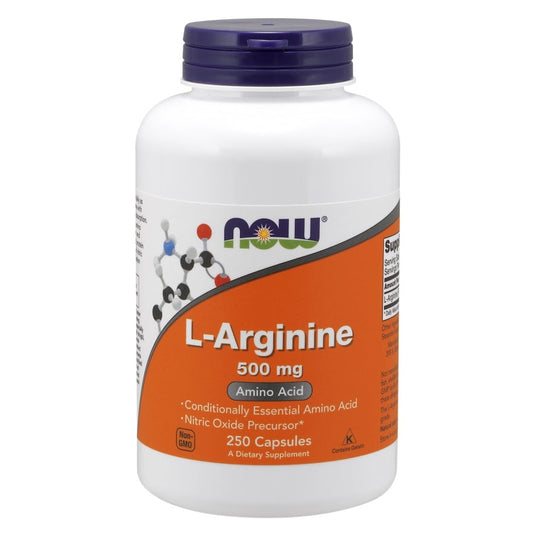 L-Arginine, 500mg - 250 caps