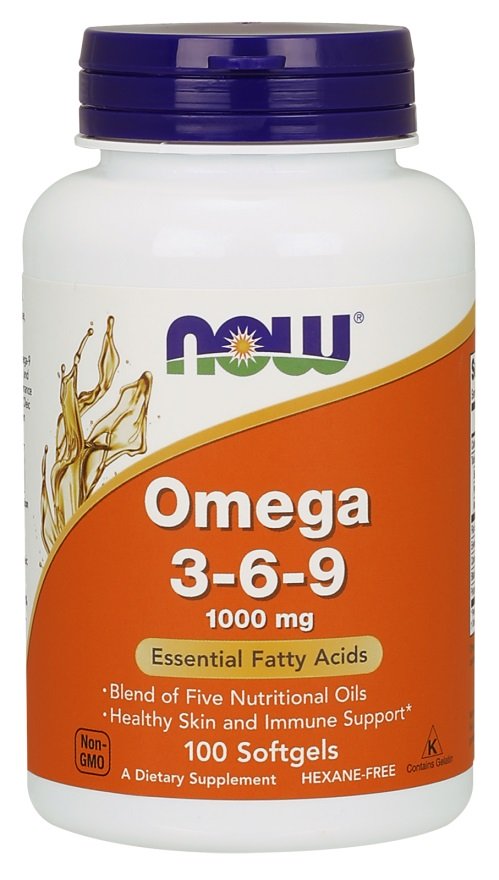 Omega 3-6-9, 1000mg - 100 softgels