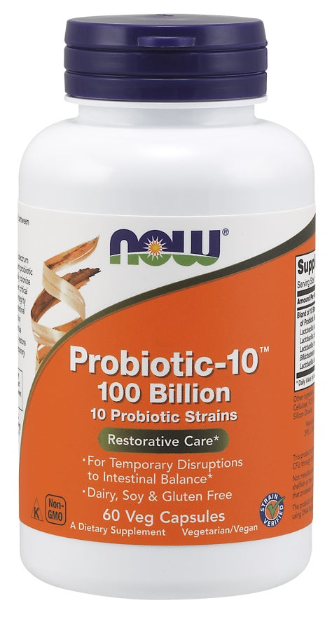 Probiotic-10, 100 Billion - 60 vcaps