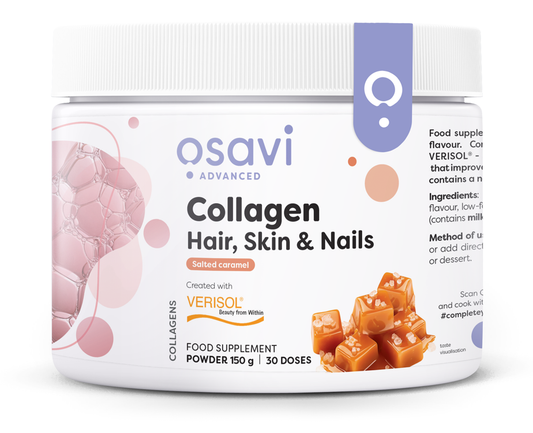 Collagen Peptides (Hair, Skin & Nails), Salted Caramel - 150 grams