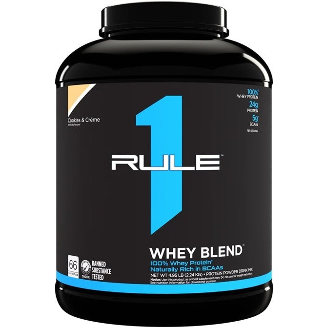 R1 Whey Blend, Cookies & Creme - 2240 grams