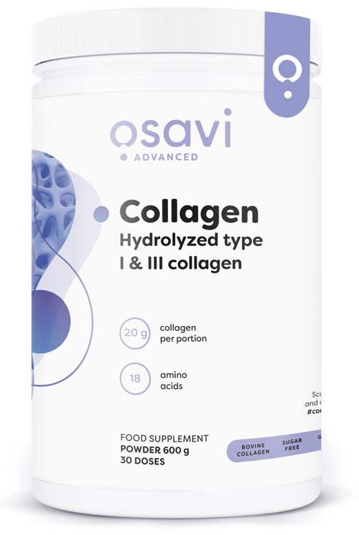 Collagen Peptides - Hydrolyzed Type 1 & 3 - 600 grams