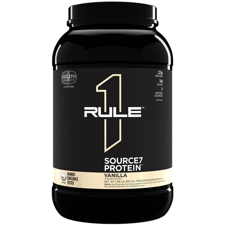 Source7 Protein, Vanilla Gelato - 897 grams