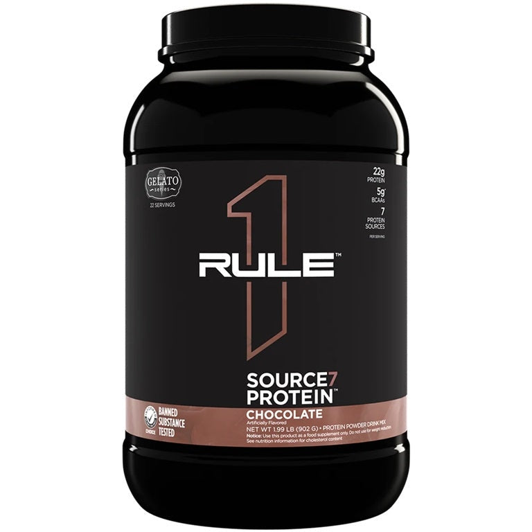 Source7 Protein, Chocolate Gelato - 902 grams