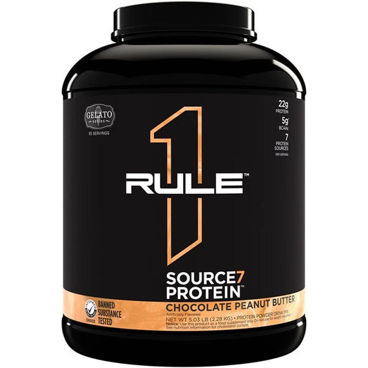 Source7 Protein, Chocolate Peanut Butter Gelato - 2280 grams