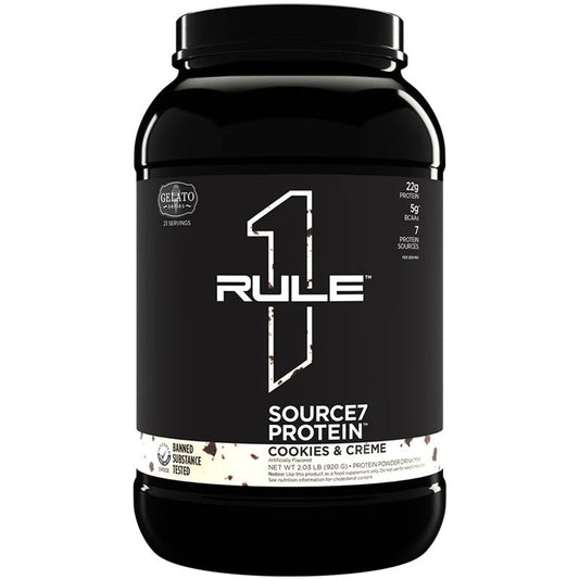 Source7 Protein, Cookies & Creme Gelato - 920 grams