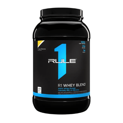 Whey Protéine, R1 Whey Blend, Frozen Banana ( Glacé de Banane ) - 878 grammes