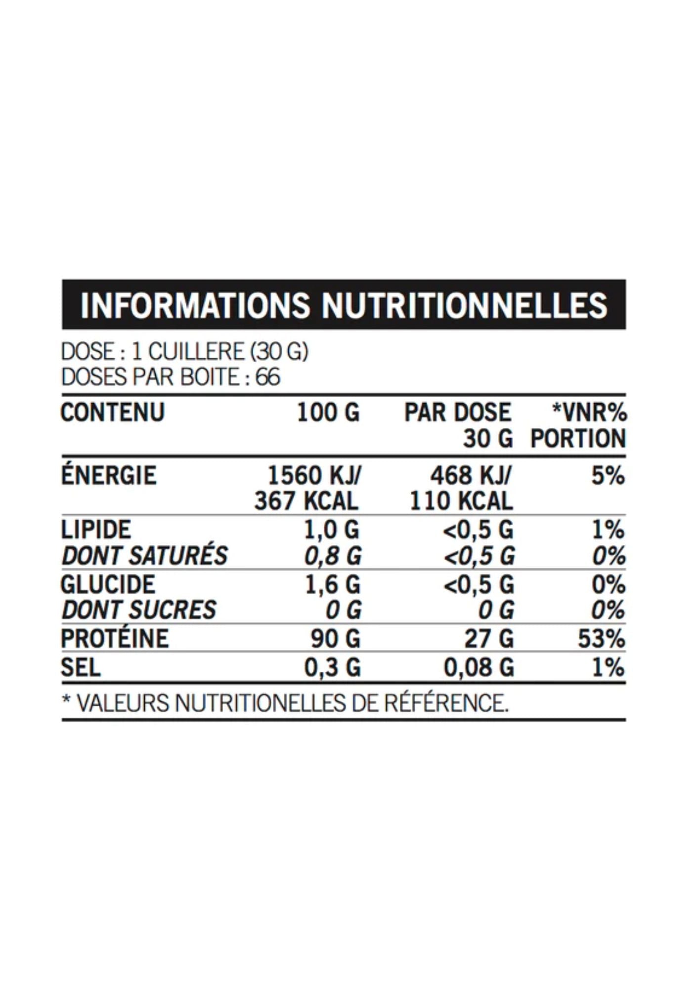 Isolate de Whey Protéine | ULTIMATE ISO 2.3KG | Chocolat