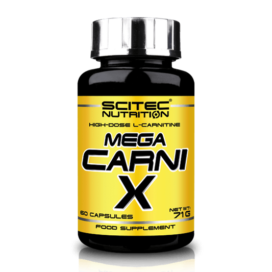 Brûleur de graisses L-carnitine | MEGA CARNI X | 60 capsules
