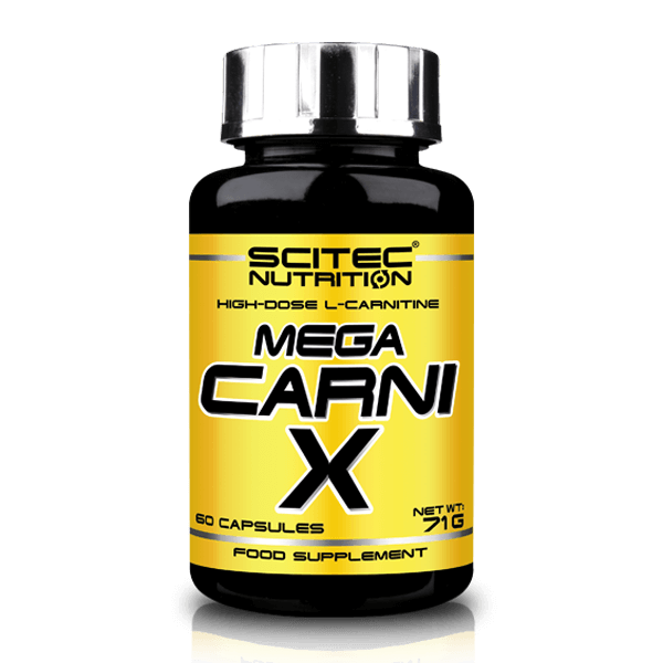 Brûleur de graisses L-carnitine | MEGA CARNI X | 60 capsules