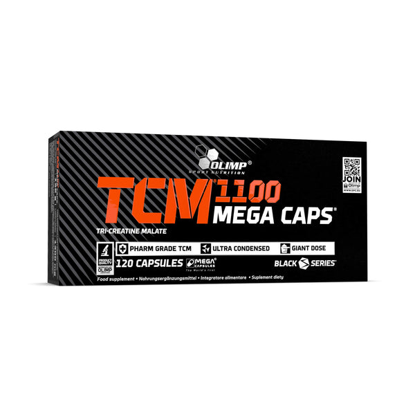 Tri-Créatine Malate | TCM 1100 MEGA CAPS | 120 capsules
