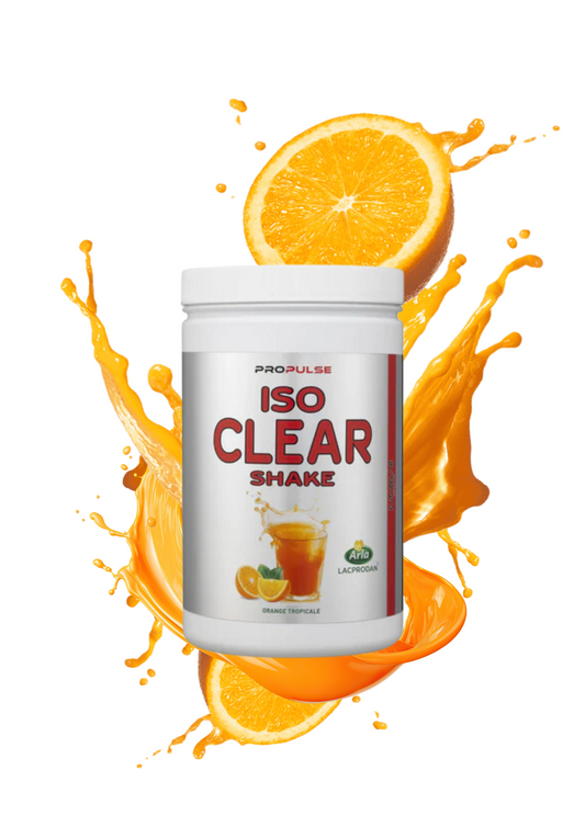 Isolate Whey Clear Zéro  | Iso Clear Shake 500g | Orange