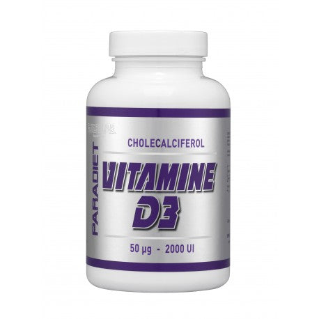 Vitamine D3 | 50 ug - 2000 iu | 60 capsules